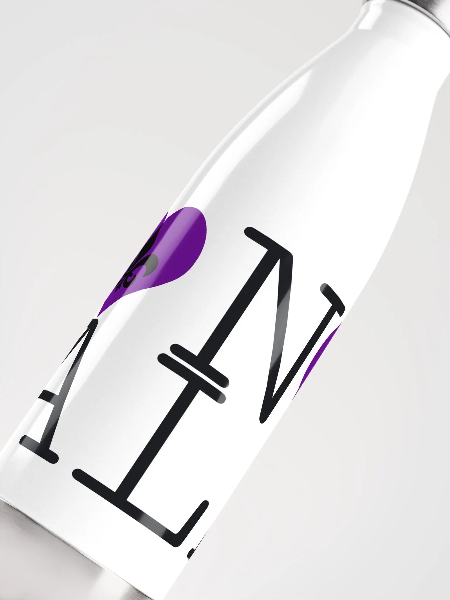 I LOVE NOLA **BIGSHOT BOTTLE** (PURPLE HEART STAINLESS STEEL) product image (5)