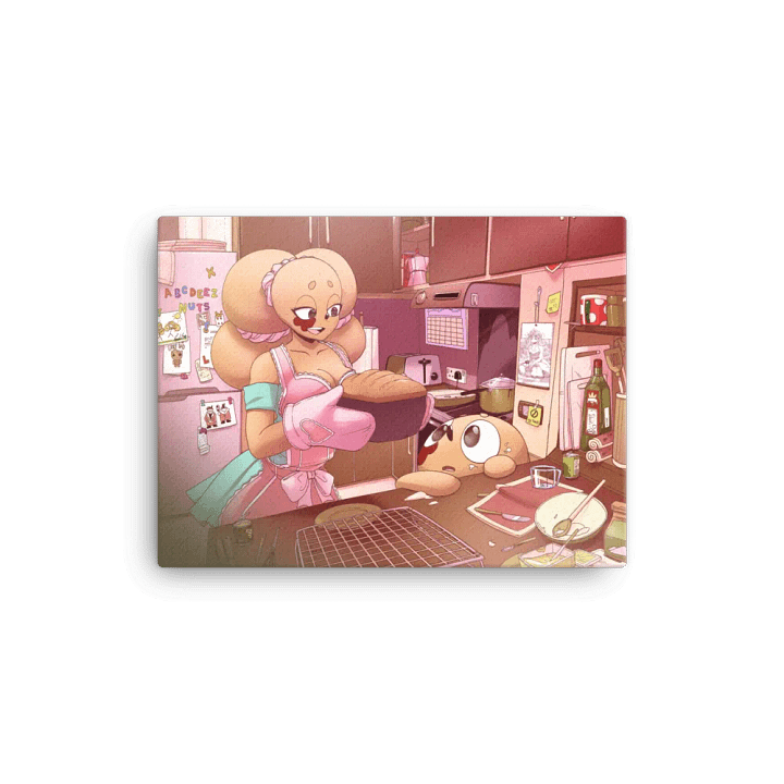 Baking with Boba Canvas Print product image (1)