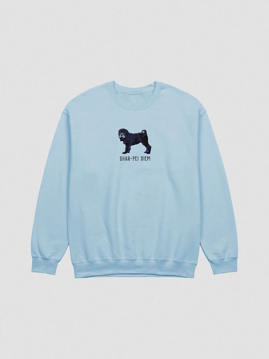 Shar-Pei Diem Sweatshirt (Embroidered) of a Chinese Shar-Pei(Black) product image (4)