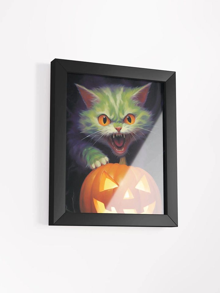 Ghoulish Feline Horrorscape Poster product image (2)