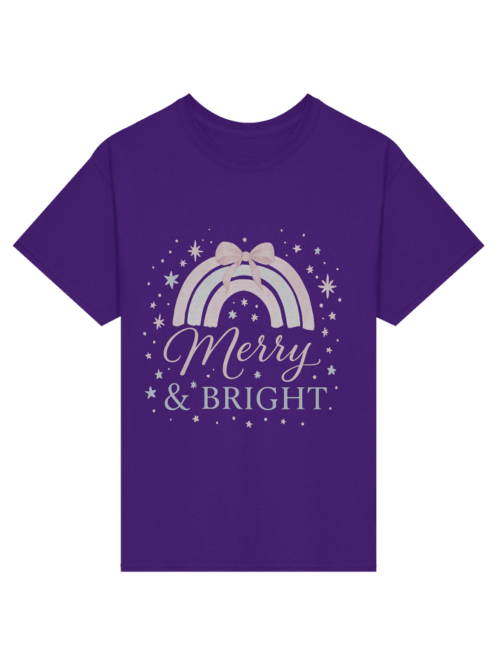 Merry & Bright Rainbow T-Shirt product image (25)