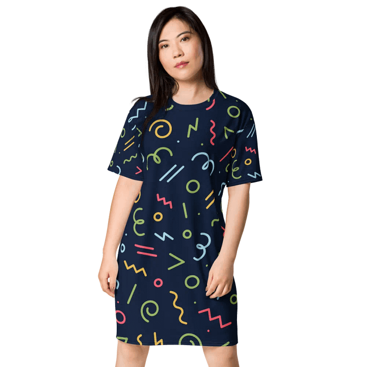 Playful Patterns All-Over Dress product image (2)