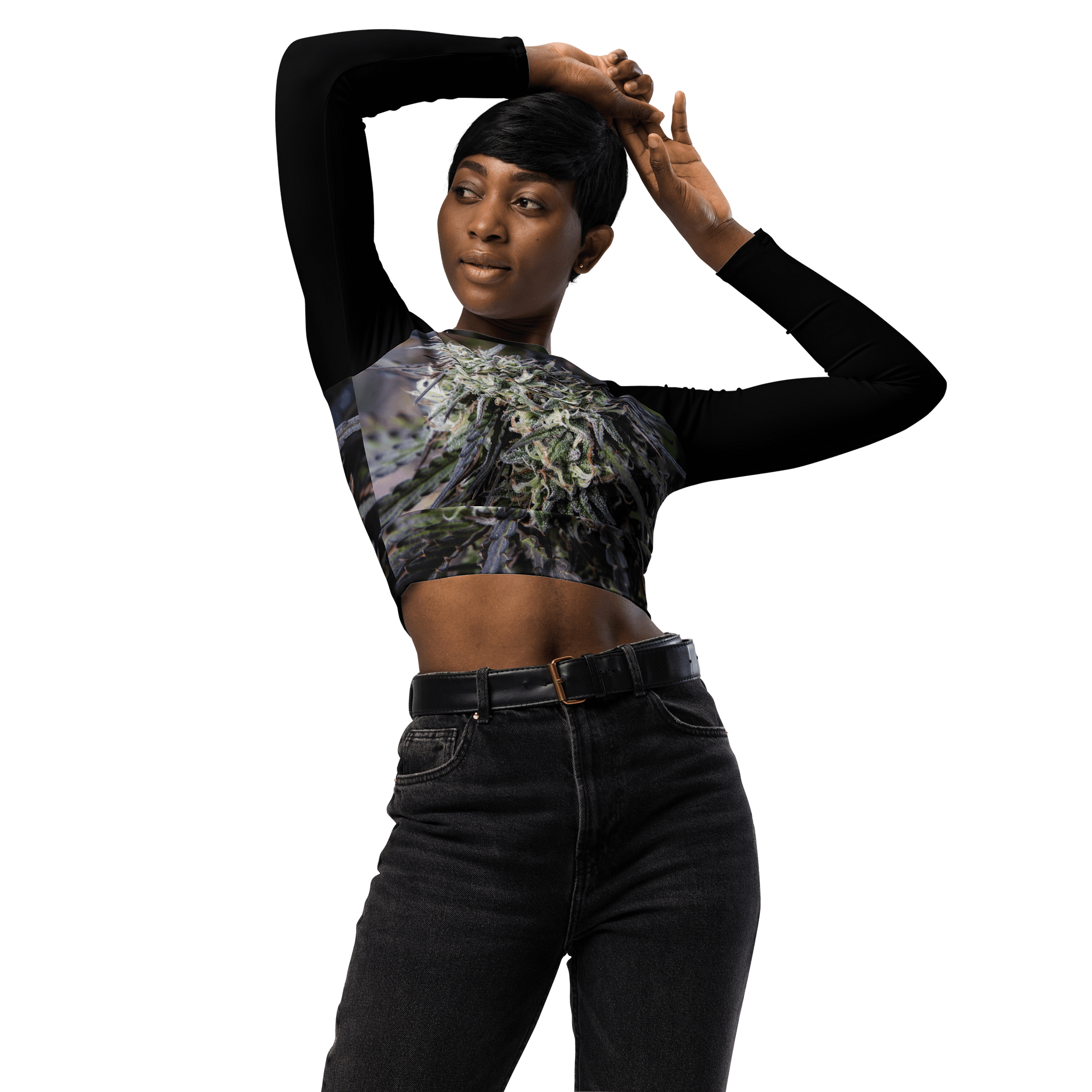 Royal Purple Cultivated Long Sleeve Jersey Crop product image (3)