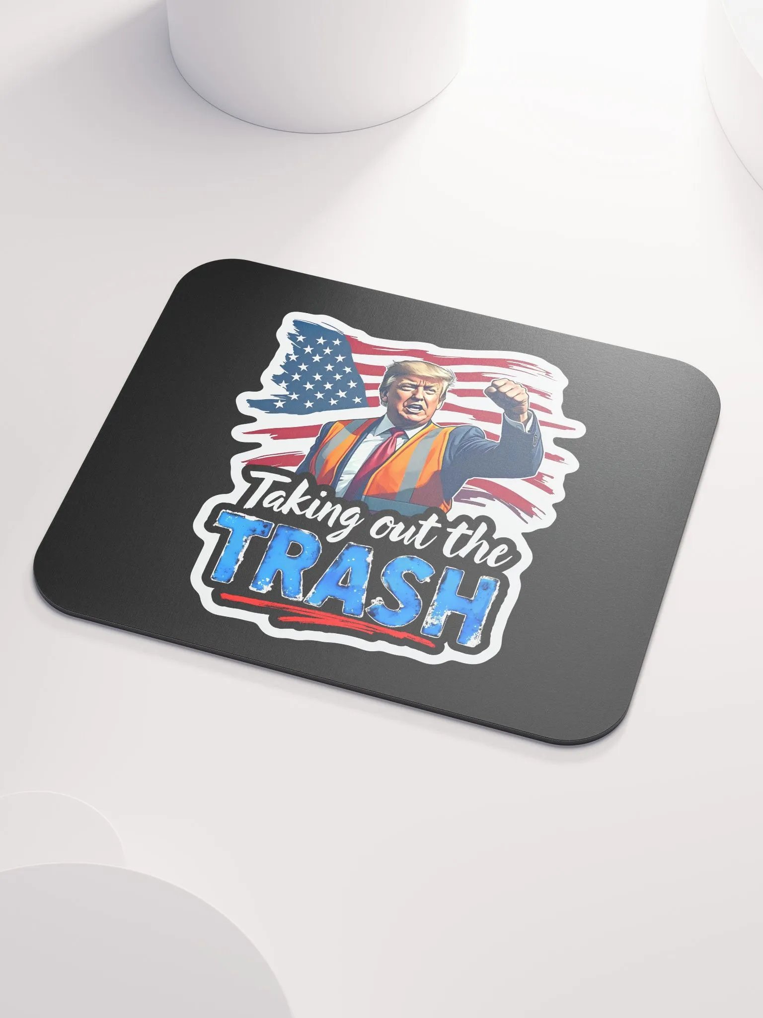 Mouse Pad: Trump Trash Removal product image (3)