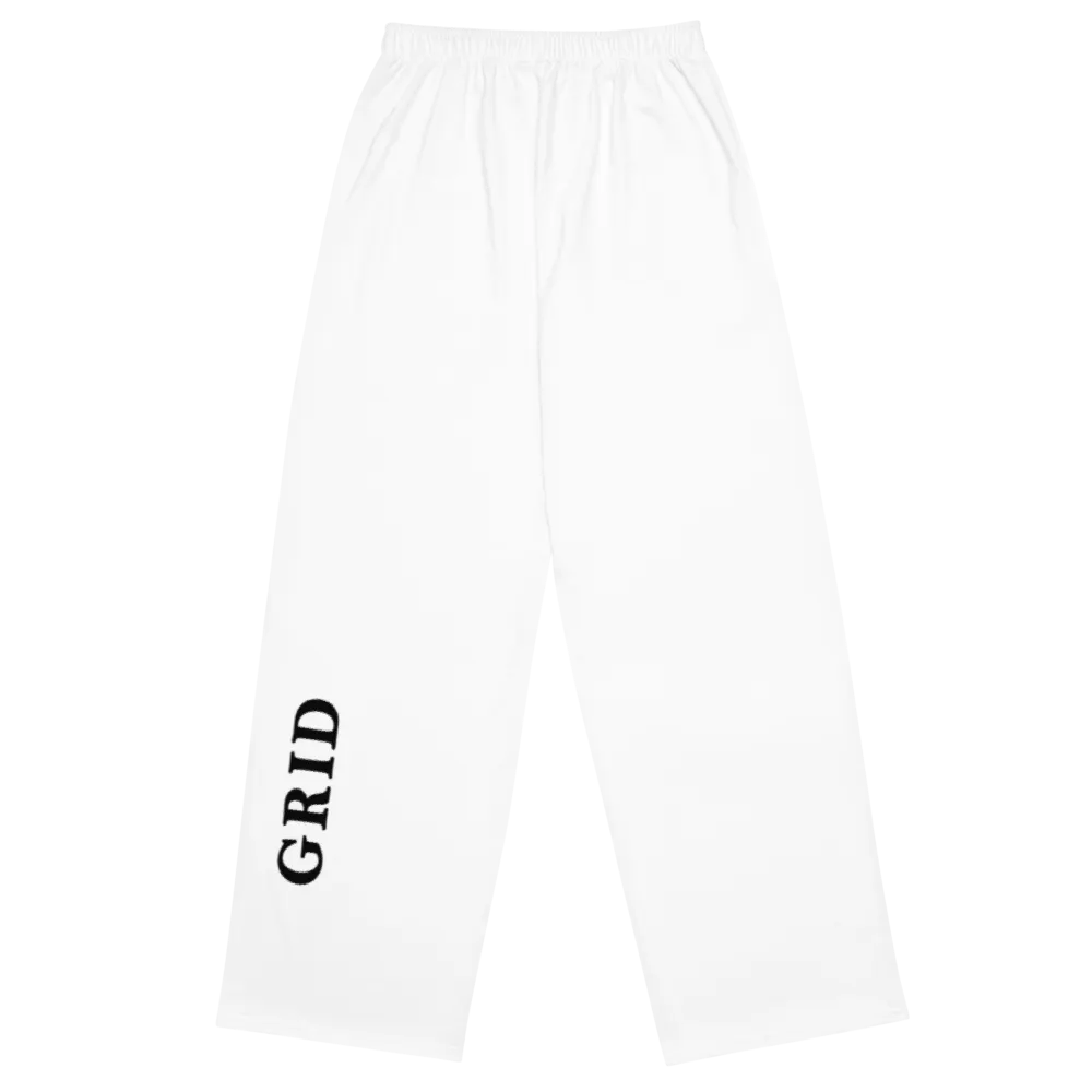 Grid Cozy Pants - orange line product image (5)