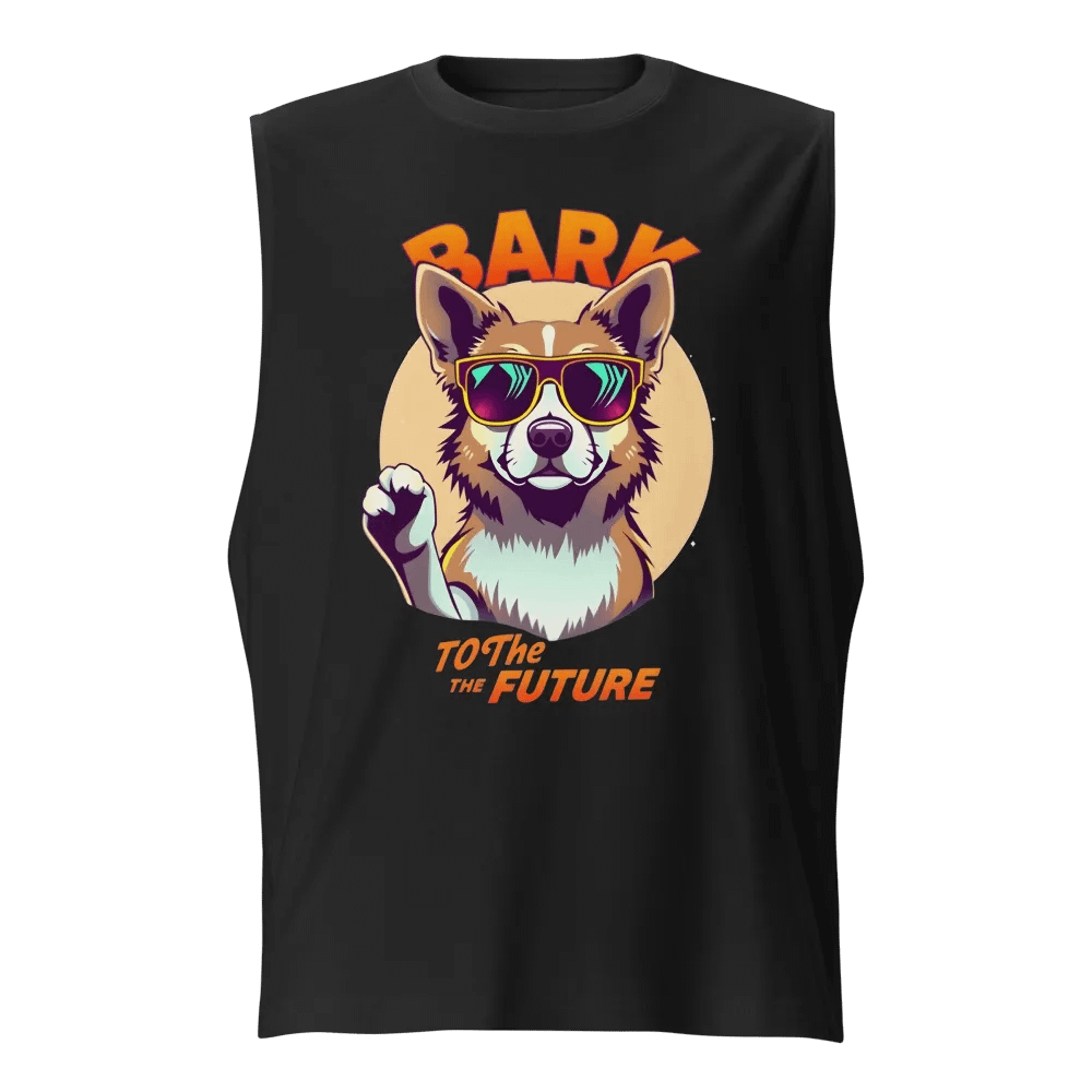 Reflective Pup Muscle Tank Bella+Canvas (Men's) product image (1)