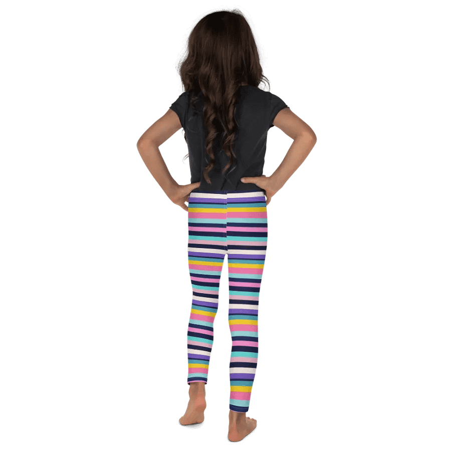 Stripes of Dyslexia Kids Leggings product image (3)