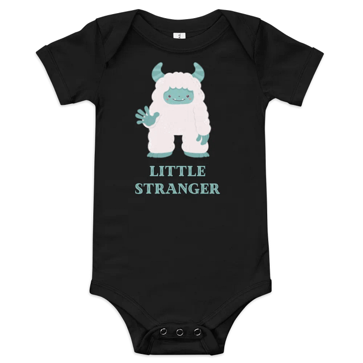Little Stranger Baby Bodysuit in Blue product image (1)