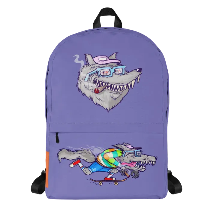 Young Wolf And Free Backpack product image (2)