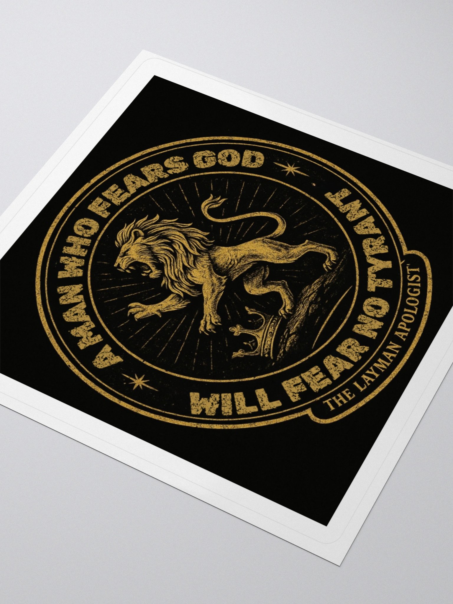 Fear No Tyrant sticker product image (7)