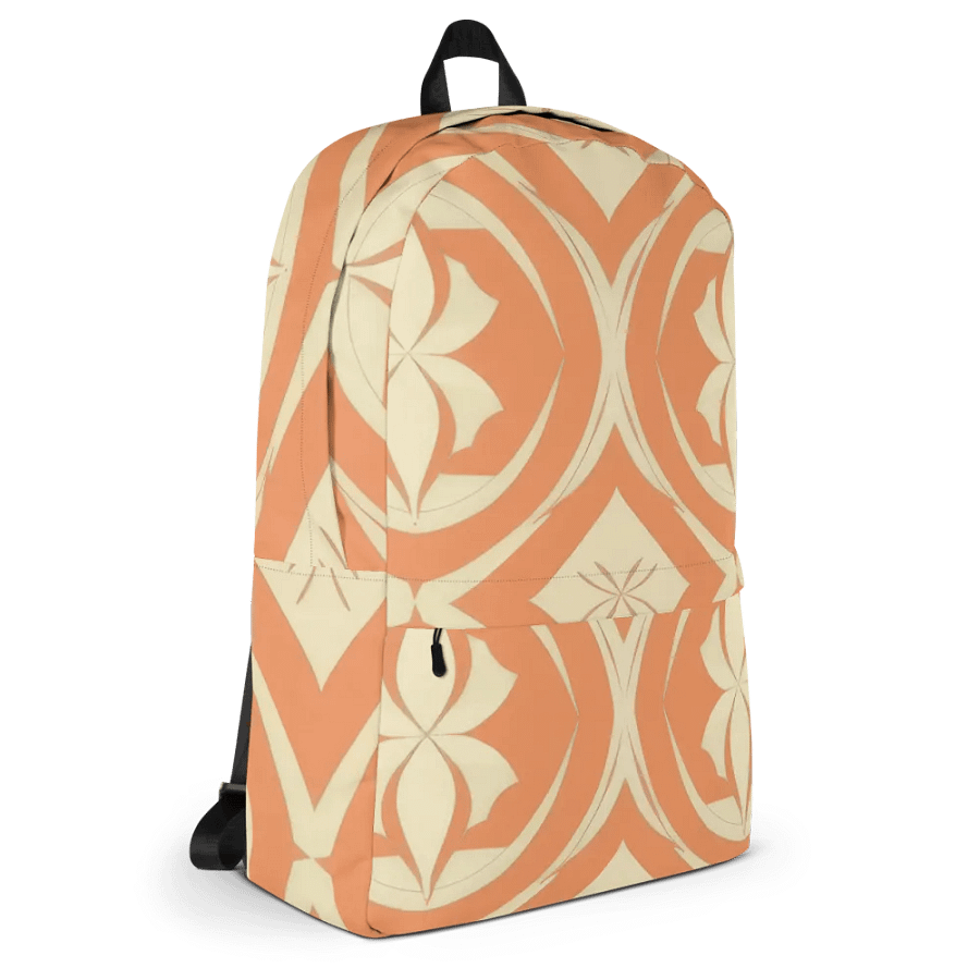 Ornate Peach All-Over Backpack product image (5)