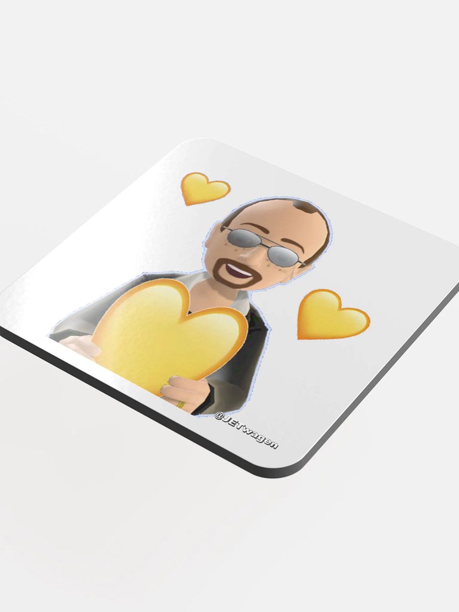 Hearts Emote - Coaster product image (4)