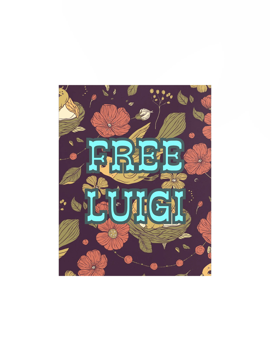 Free Luigi Maximalist Vintage Wallpaper Print product image (2)