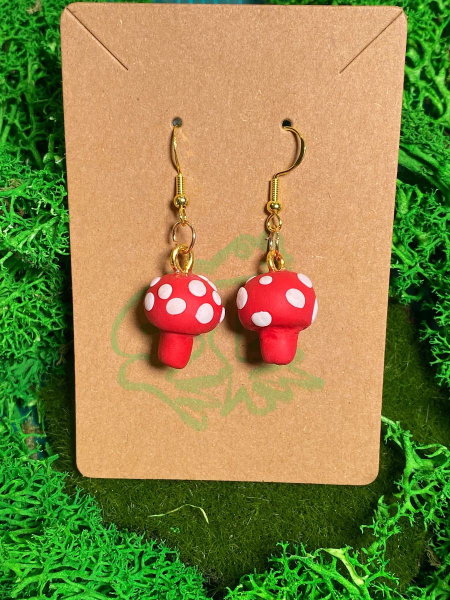 Mushroom Earrings product image (1)