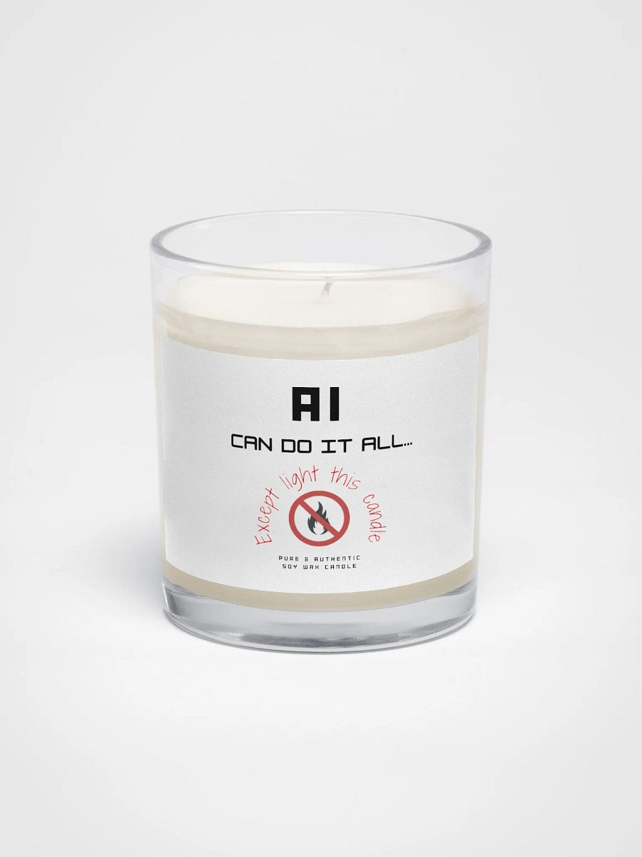 AI Joke Soy Wax Candle product image (1)