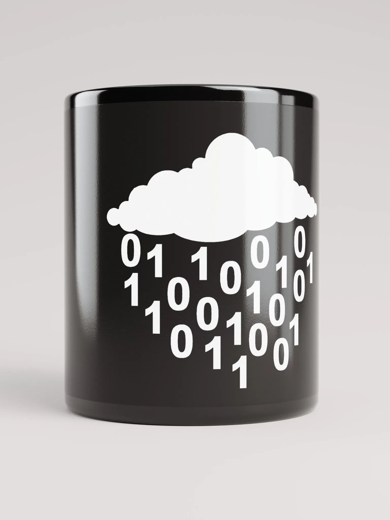 Binary Cloud - Digital Rain Mug product image (10)