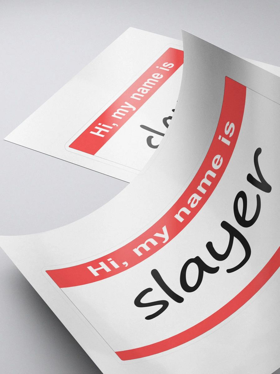 My Name is Slay Sticker product image (4)