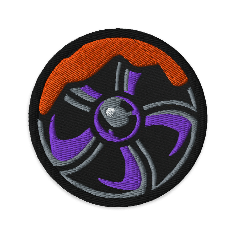 Shield Burst Embroidered Patch product image (1)
