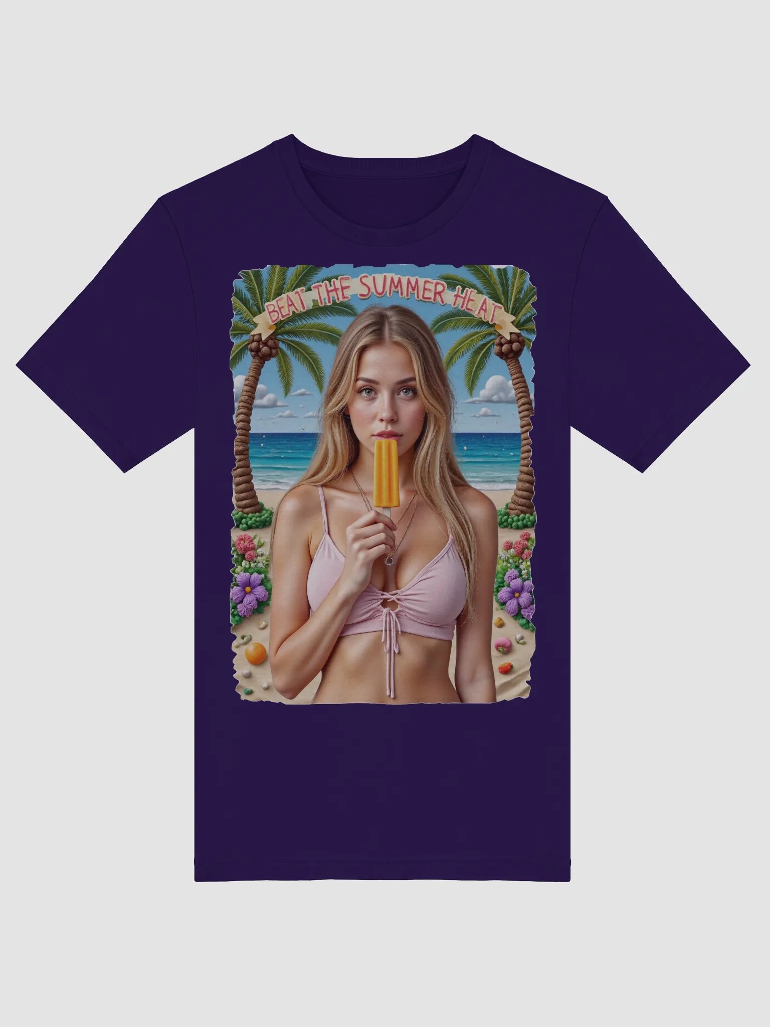 Beat the Summer Heat Popsicle Tee product image (50)