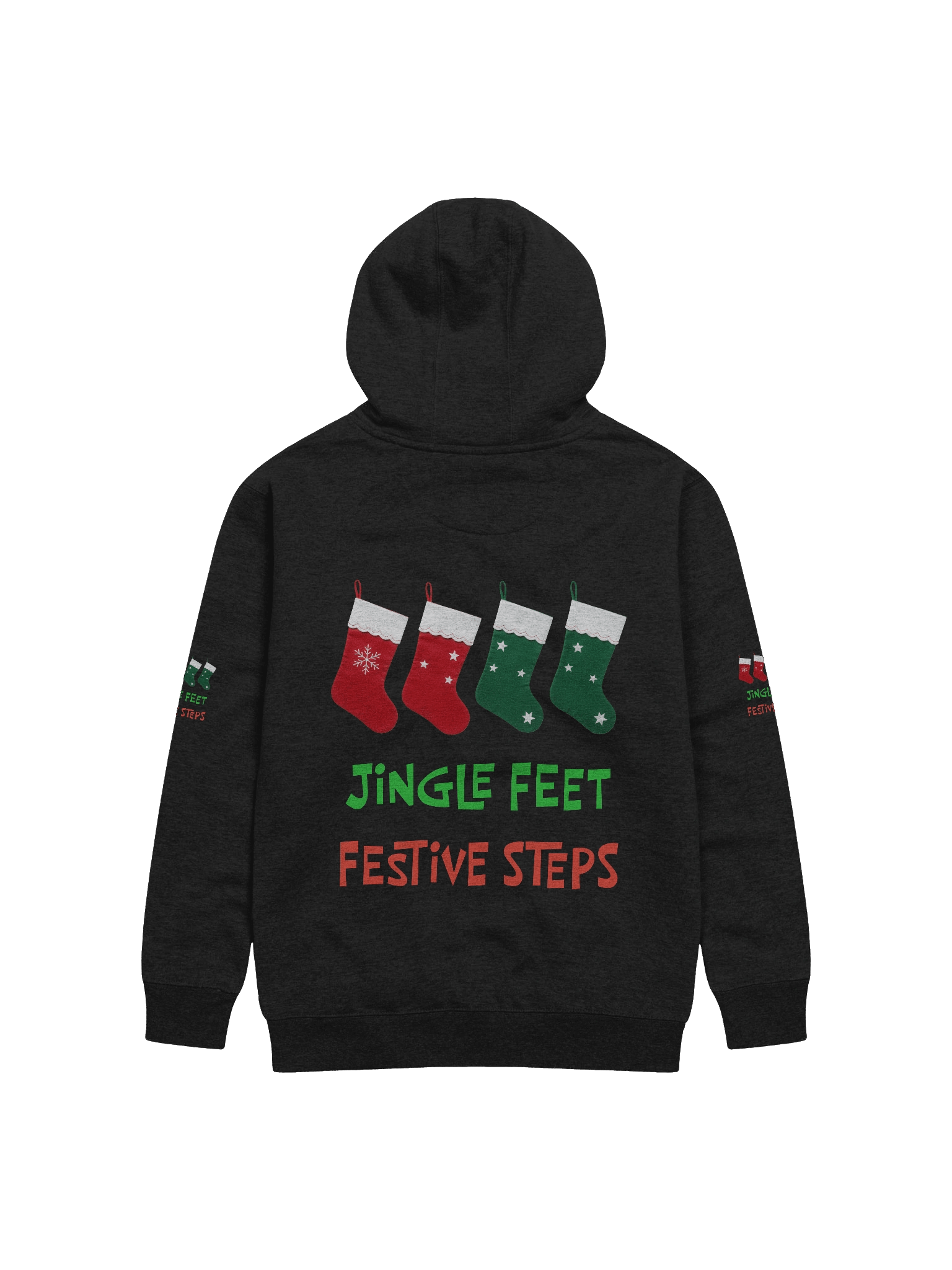 Jingle Feet Festive Christmas Hoodie product image (14)