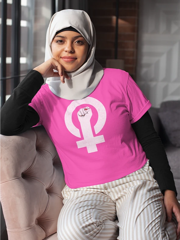 International Feminist Symbol Women's Relaxed Fit Tee product image (1)