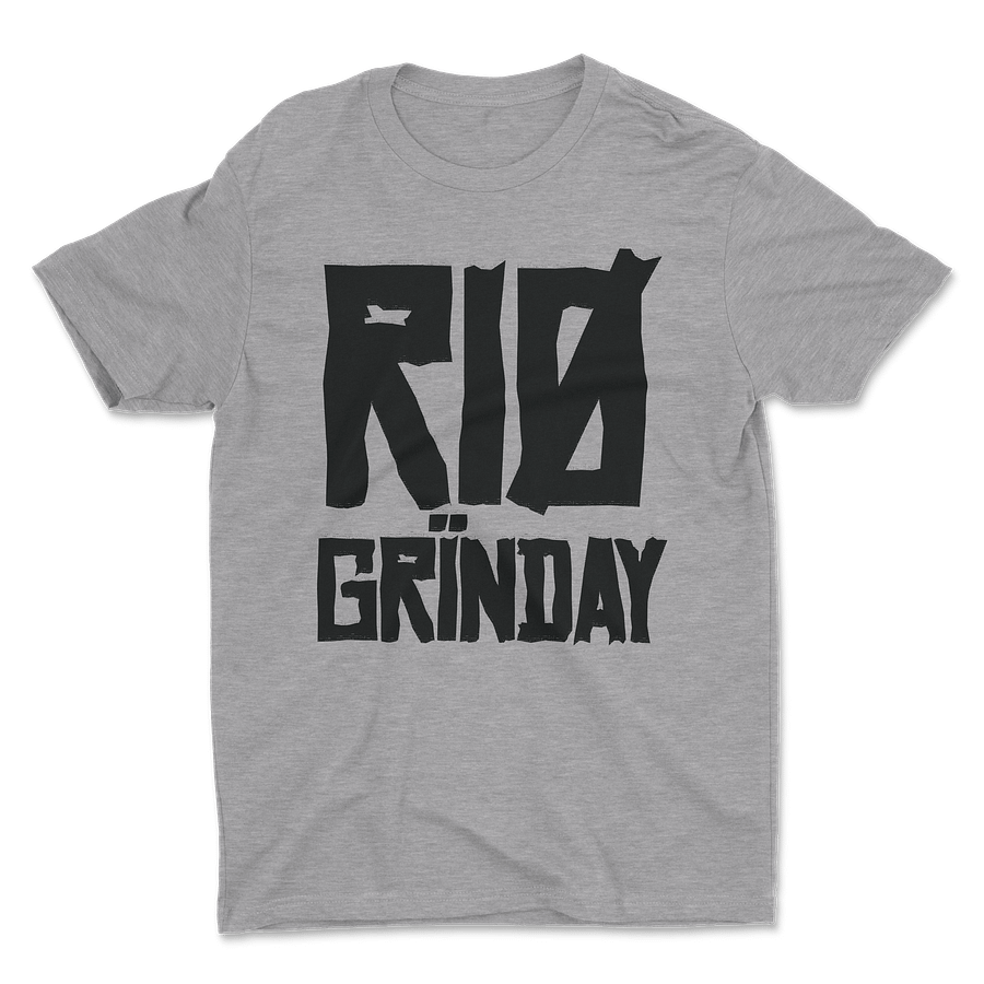 RIO GRINDAY BLACK ESSENTIAL LOGO TEE product image (1)