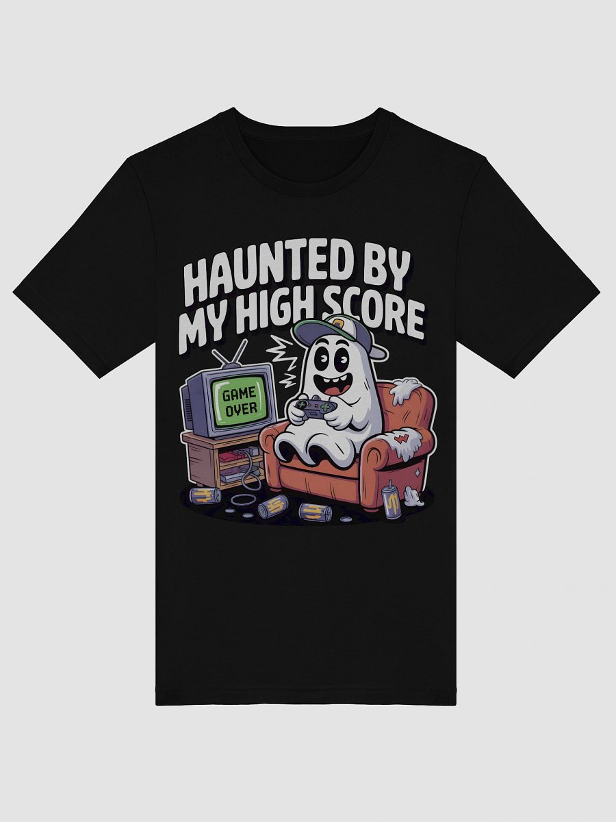 Ghost Gamer Haunted T-Shirt product image (22)