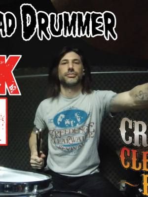 CCR for beginners. Stripped down drum parts to get newer drummers into some classic rock. Watch the FULL song play through on my YouTube channel.  #CCR #creedenceclearwaterrevival #JohnFogerty #ProudMary #ClassicRock #DrumLesson #DrumTeacher #MusicEducation #Rock101