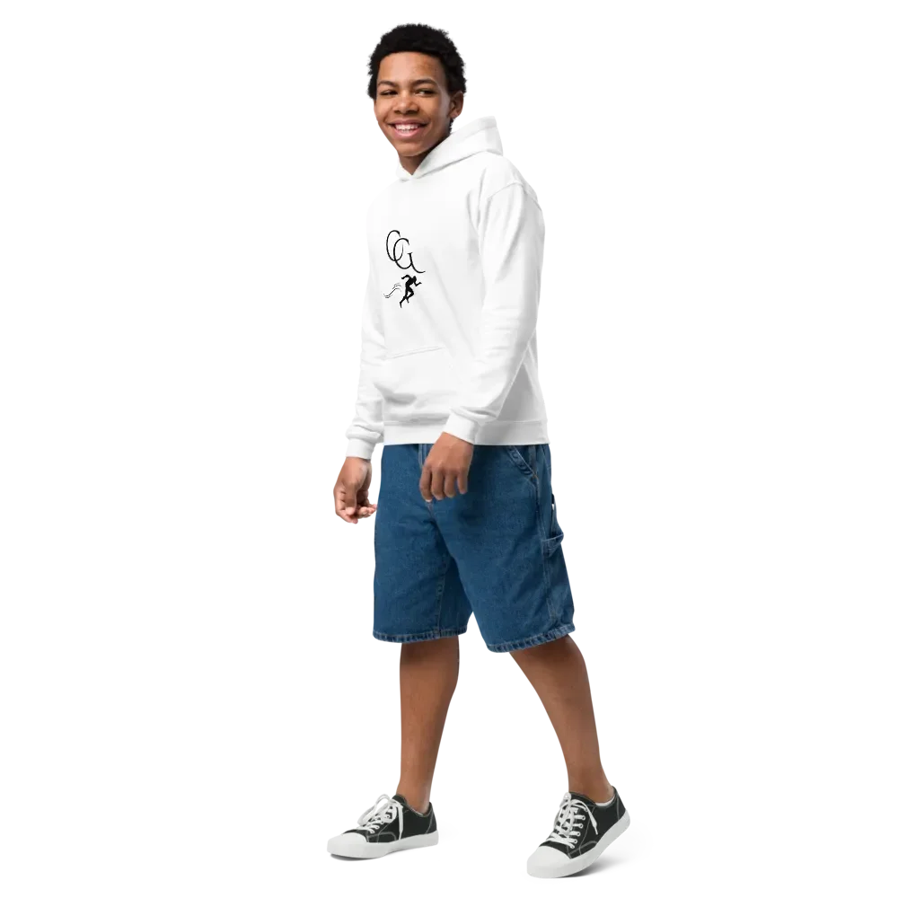 CG White Kids Hoodie product image (3)