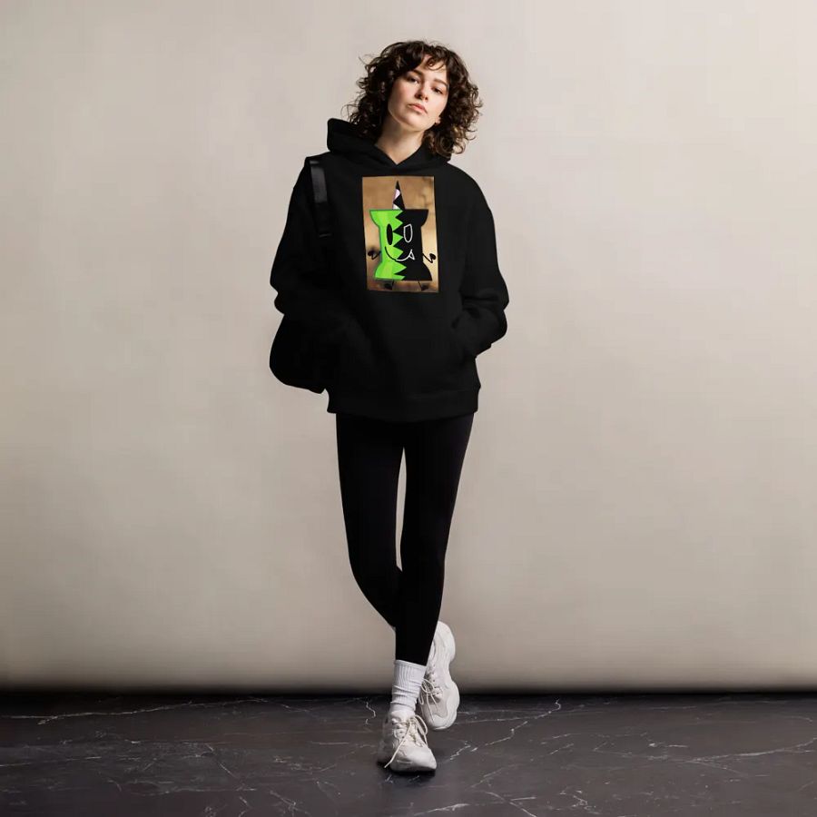 Acid pin, two faced. Glitchoween/halloween hoodie product image (8)