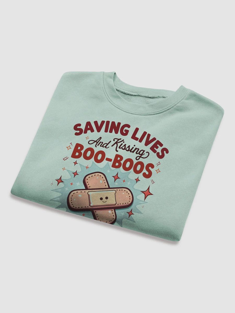 Boo-Boo Savior Crop Sweatshirt product image (16)