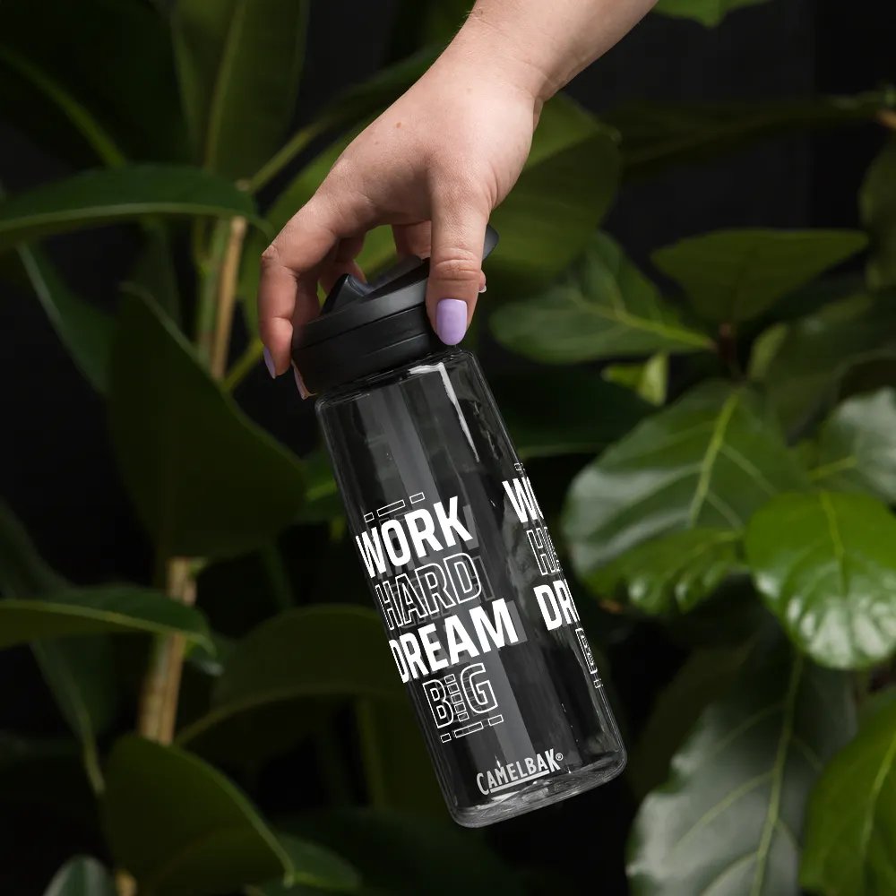 Work hard, Dream big | Sports water bottle product image (5)