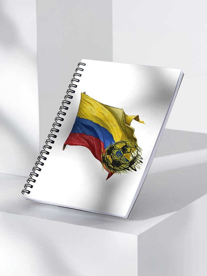 Colombian Flag Soccer Notebook product image (2)