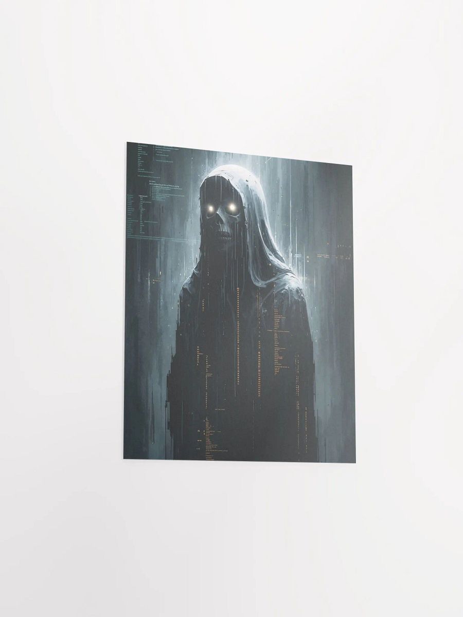 Glitchy Ghoul Matte Poster product image (23)