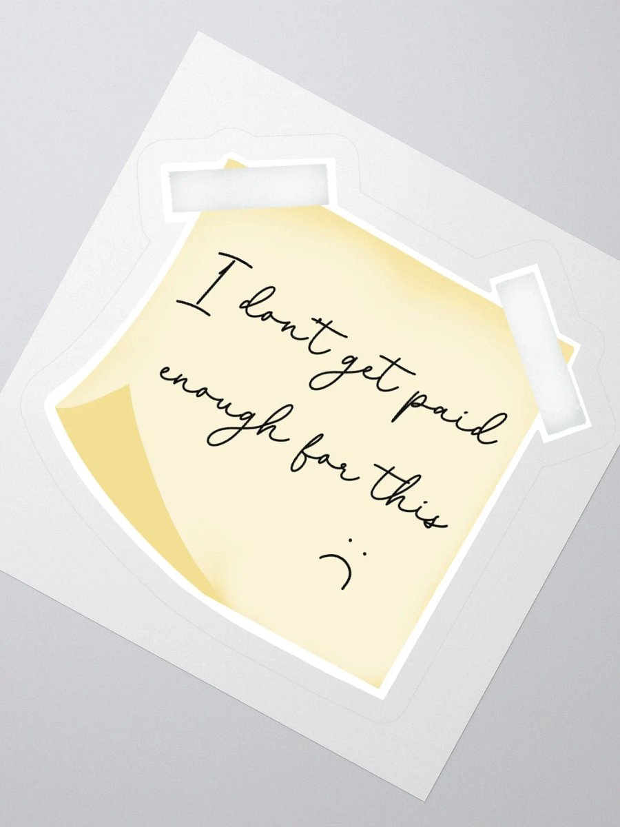 Underpaid Emotions Sticker Set product image (1)