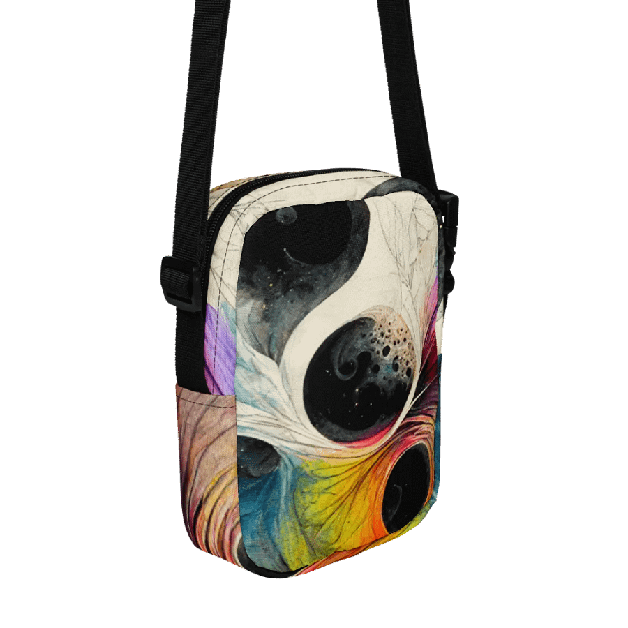 Cosmic Swirl All-Over Print Crossbody Bag product image (3)