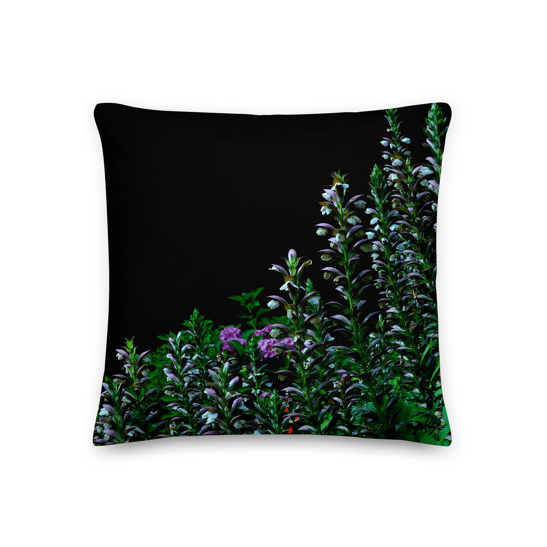 Premium-Kissen - Blumen Kontrast product image (2)