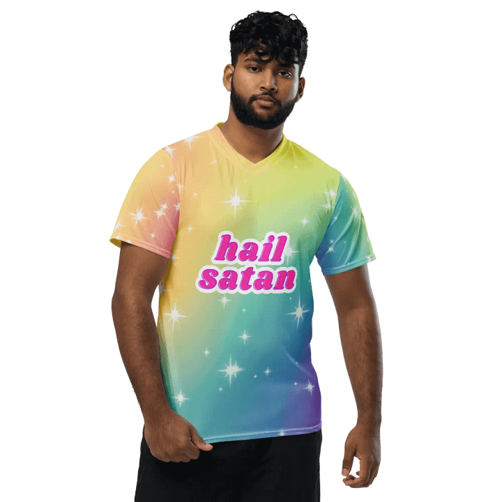 Hail Satan Jersey Shirt product image (1)