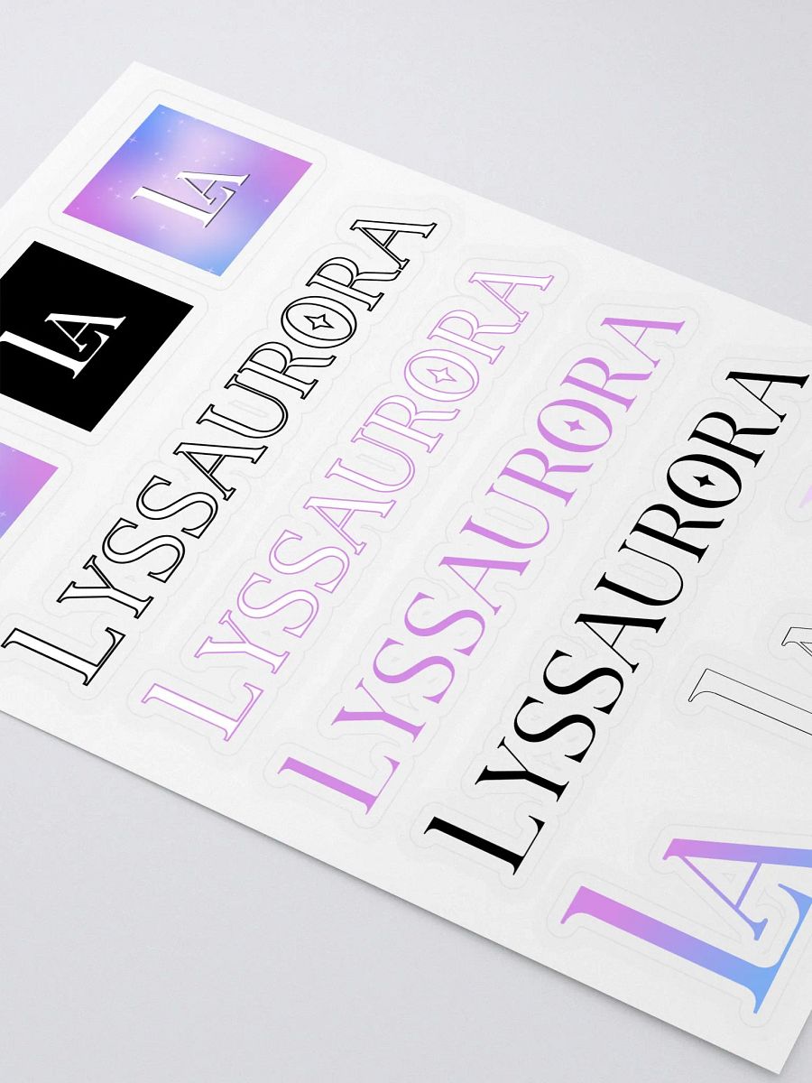 Lyssaurora Sticker Page product image (3)