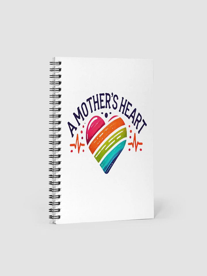 A Mother's Heart Spiral Notebook product image (1)