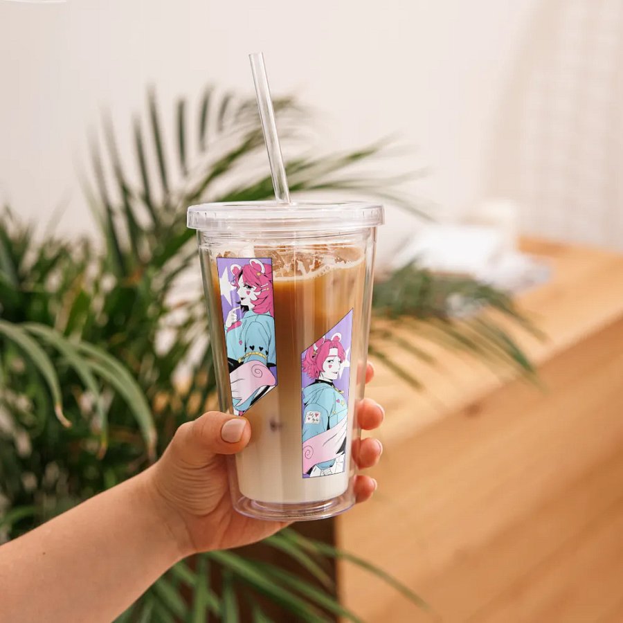 ♡ Rattie and Ratthew Clear Tumbler ♡ product image (11)