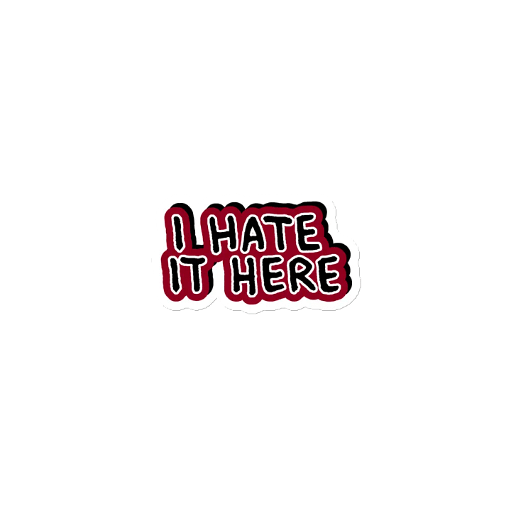 "I Hate It Here" Magnet | JenTheReaper681 product image (1)