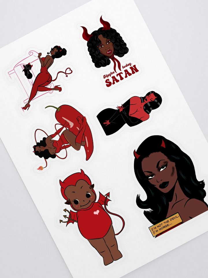 Devil's Darlings Sticker Sheet product image (1)