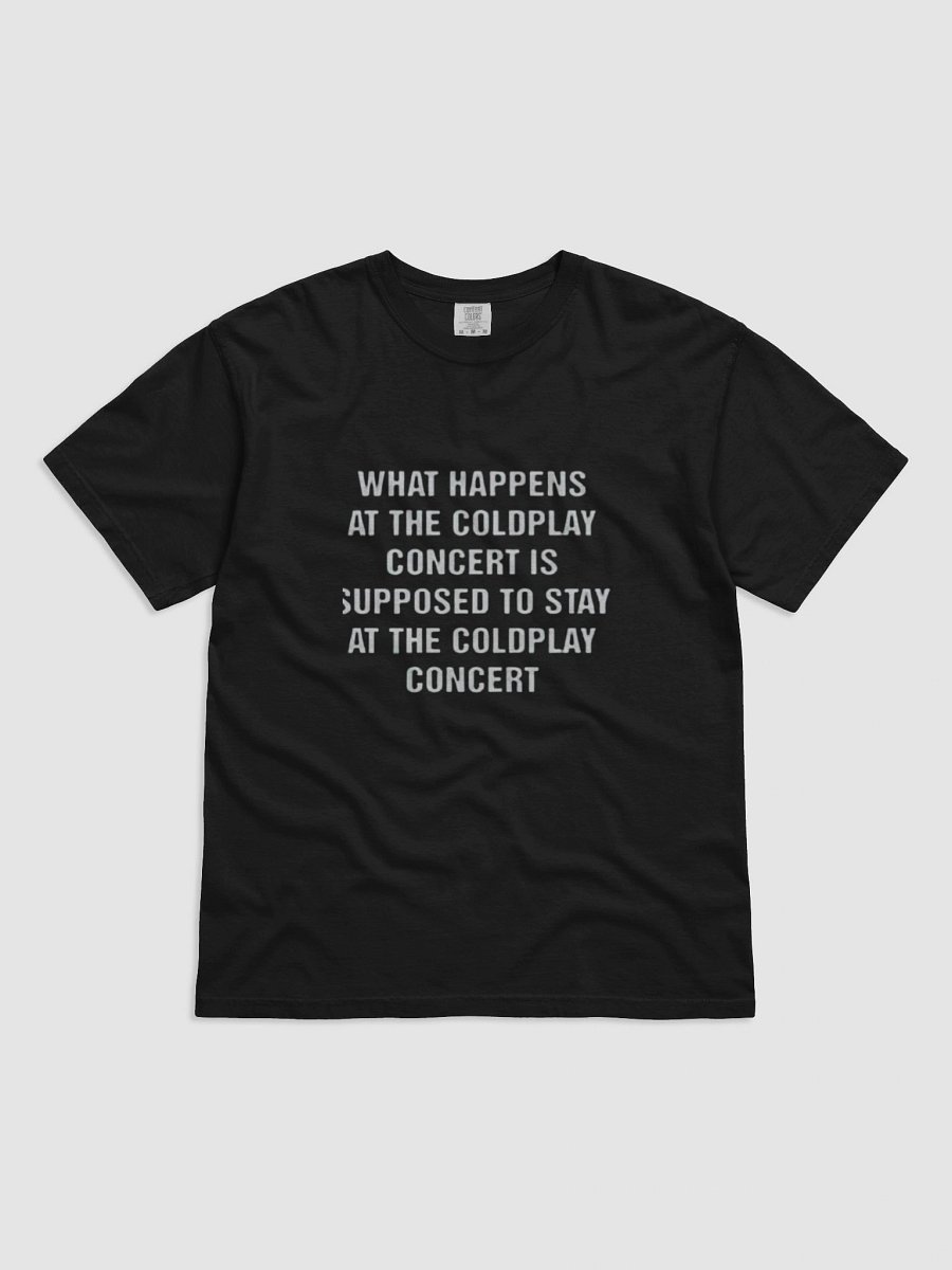 What Happens At The Coldplay Concert Meme Shirt product image (1)