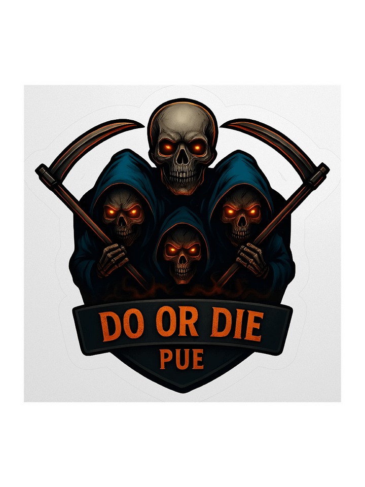 Gothic Reaper Squad Kiss Cut Stickers product image (2)