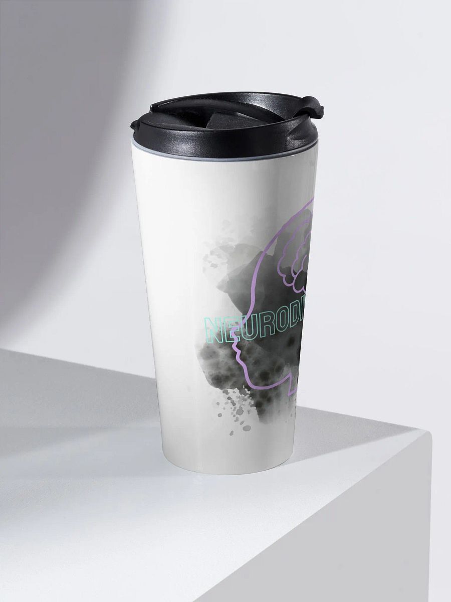 NeuroDivergent Stainless Steel Travel Mug product image (2)
