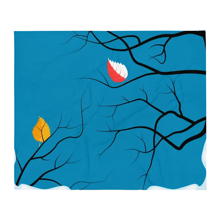 Winter Forest Throw Blanket product image (1)