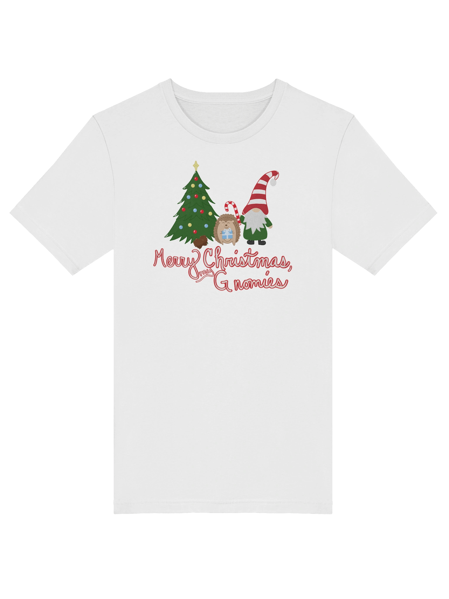Christmas with my Gnomies "Merry Christmas" Design Bella+Canvas Supersoft T-Shirt product image (74)