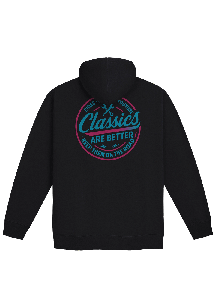 Classic Retro Zip Up Hoodie product image (2)