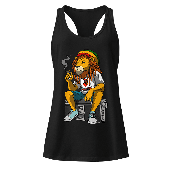 Rasta Lion Women's Reggae Tank product image (1)